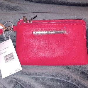 Betsy Johnson heart wallet